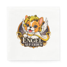 Söt Frenchie Puppy som Kristus Child