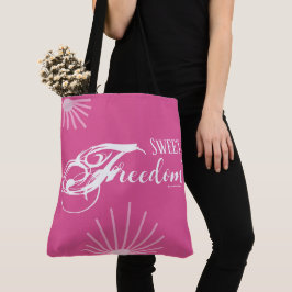 Söt frihet! 18" axelväskor (rosa) tygkasse