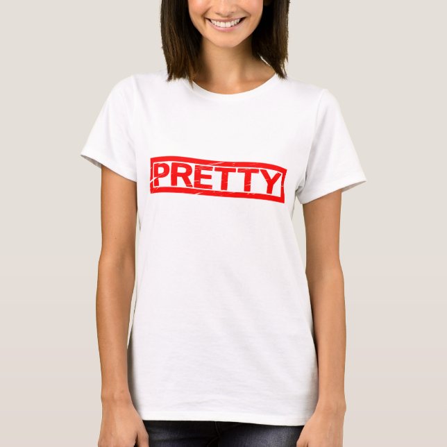 Söt Frimärke T Shirt (Framsida)