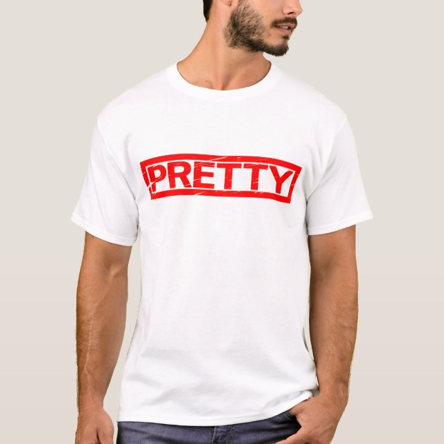 Söt Frimärke T Shirt (Framsida)