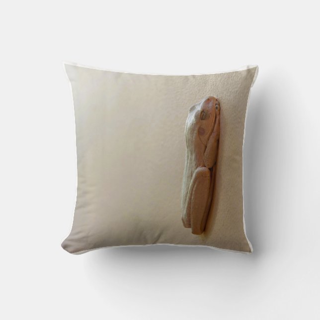 Söt Frog Dekorativ kudde (Framsida)