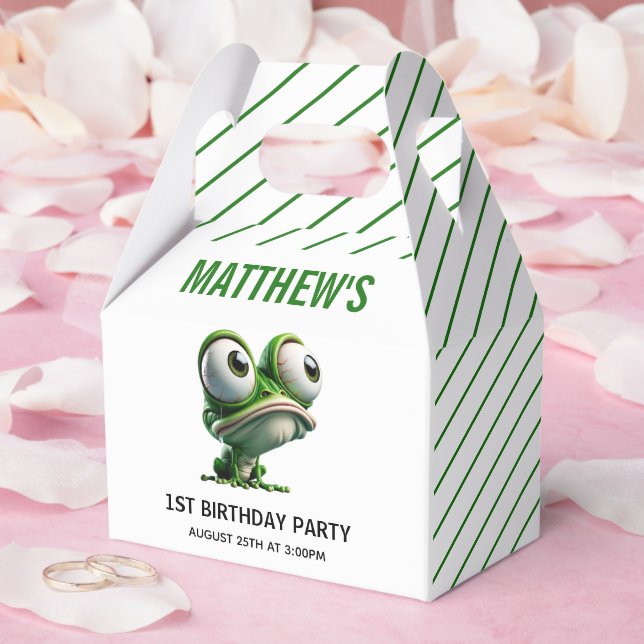 Söt Galen Groda Gård Tema 1-årsdag Presentaskar (Bröllop)