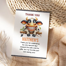 Söt galen ko gård tema 1-års födelsedag