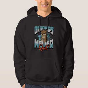 Söt Gamer Utter Retro TV-spelsdesign Hoodie