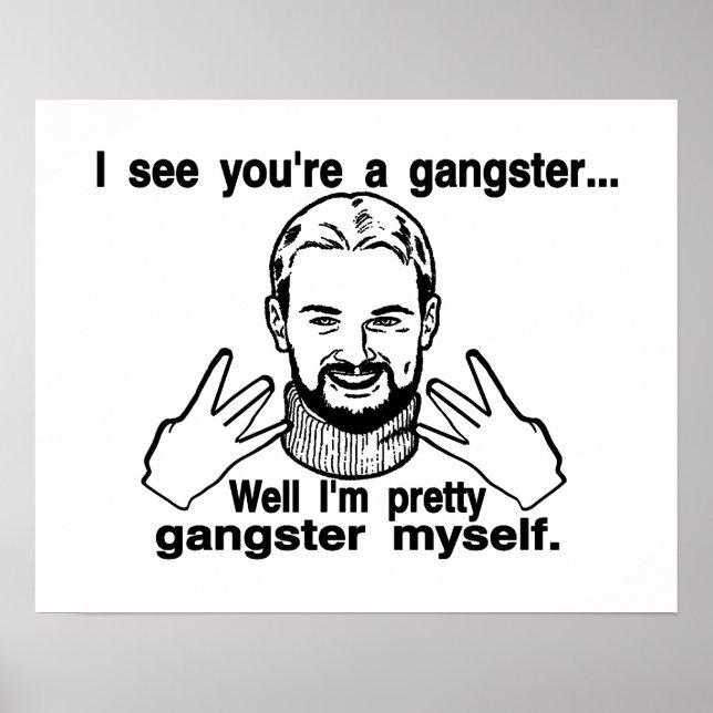 Söt Gangster Myself Poster (Framsidan)