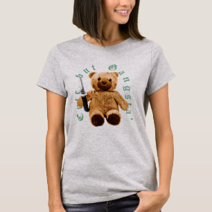 Söt Gangster Nallebjörn T Shirt