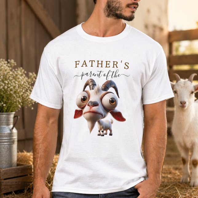 Söt gård med getdjur 2-års födelsedagsfest t shirt (Cute Goat Farm Animals 2nd Birthday Party T-Shirt)