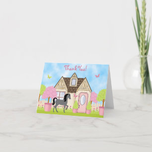 Söt Garden Horse, tack. Tack Kort