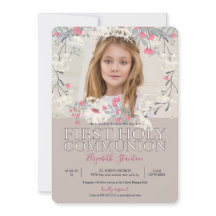 Söt Garden Photo First Heliga Communion