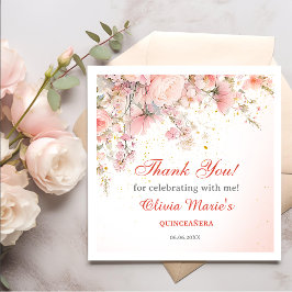 Söt Garden Wildblommor Sweet 16 Pappersservett