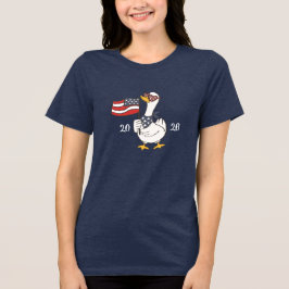 Söt Gås Fjärde Juli T-Shirt 2026