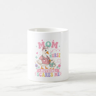 Söt gås Mors dag-present till mamma och sjuksköter Kaffemugg