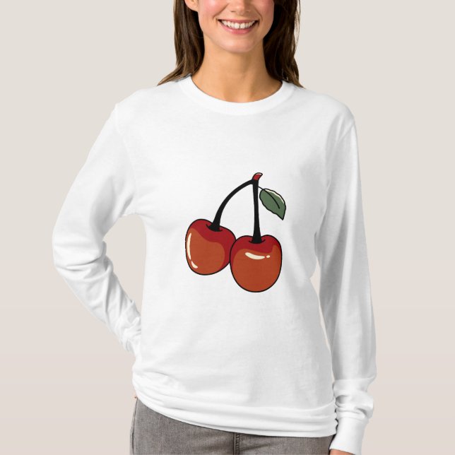 Söt gelélogotyp T-Shirt  (Framsida)