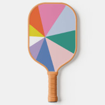 Söt Geometric & Cute Stripe Pickleball Paddle