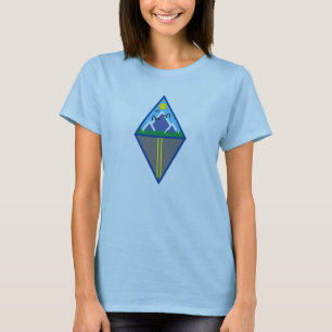 Söt Geometric Mountain Women's T-Shirt