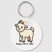 Söt get Happy Eid Ul Adha-nyckelring 2026