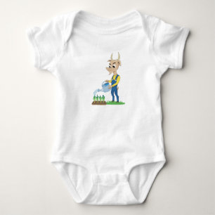 Söt get Trädgårdsmästare tecknad film T Shirt