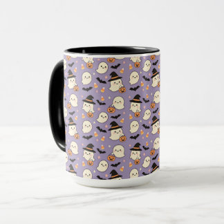 Söt Ghost Trick-or-Treat Halloween Mugg