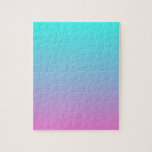 Söt gigombre sjöjungfru rosa turquise aqua blue pussel<br><div class="desc">Söta, gigantiska, ombre sjöjungfru rosa turquise aqua blue mode-tillbehör. Pastel rosa och turkos, andra hustillbehör.</div>