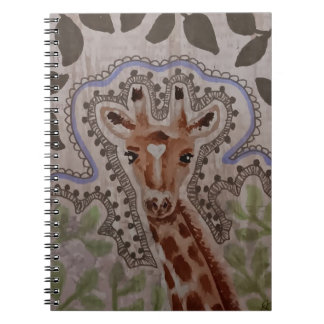 Söt Giraff Anteckningsbok