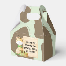 Söt Giraff För Småbarn Favoritlåda