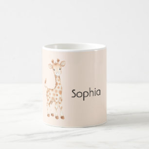 Söt Giraff Kaffemugg