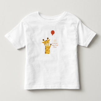 Söt Giraff med Ballong – Lite Glädje åt Dig T Shirt