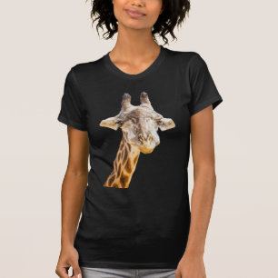 Söt Giraff Modern Rolig Vilda Djur T Shirt