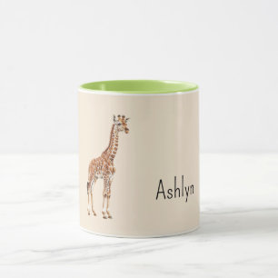 Söt Giraffdjur Mugg