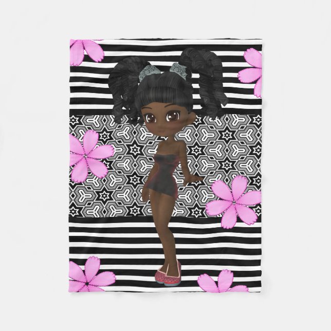 Söt & Girly Fleecefilt (Framsidan)