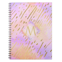 Söt Girly Glitter Rosa Guld Animal Print Glam