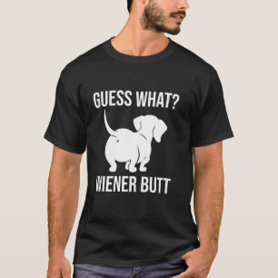 Söt Gissa Vad Tax Sucka Wiener Hund Doxie Lo T Shirt