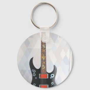 Söt Gitarr Nyckelring