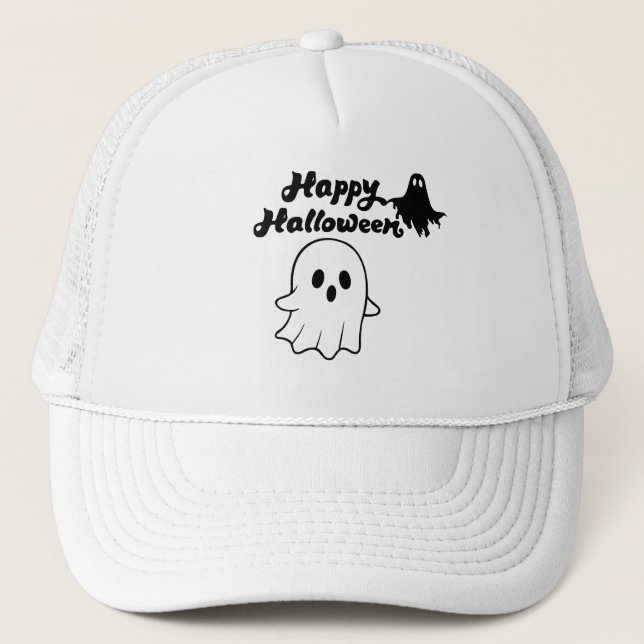 Söt Glad Halloween  Keps (Framsida)