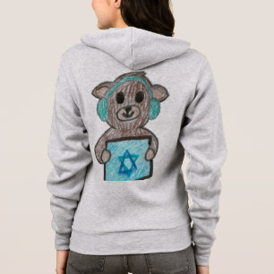 Söt Glad Hanukkah Teddybjörn Israel T Shirt