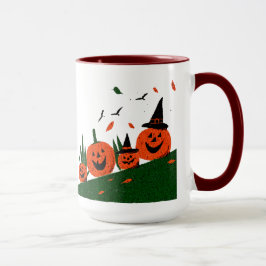 Söt Glad Höst Y'all Pumpa Häxa Hatt Mugg