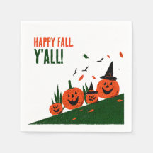 Söt Glad Höst Y'all Pumpa Häxa Hatt