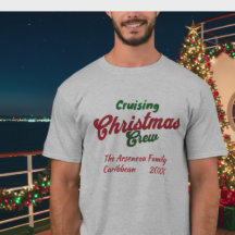 Söt Glad Kryssande Jul Personlig T-Shirt