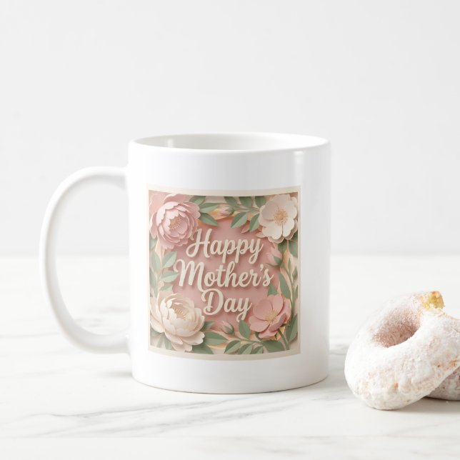 Söt Glad mors dag  Kaffemugg (Med munk)