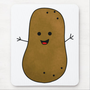 Söt Glad Potatis Musmatta