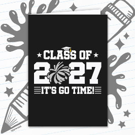 Söt Glädje Examenscitat Avgångsklass 2027 Kort