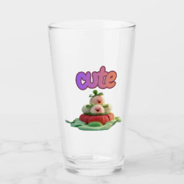 Söt Glas Kopp för Trädgårdsglädje