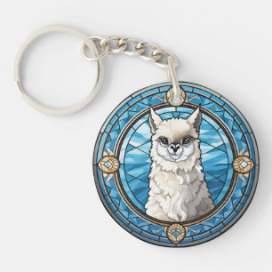 Söt glasaktigt Llama