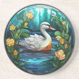 Söt glasaktigt Vild Ankor Underlägg