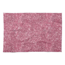 Söt Gnistra Rosa Faux Glitter