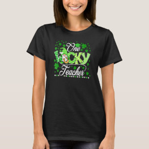 Söt Gnome En Lucky Lärare St Patrick S Day Sham T Shirt