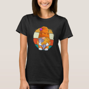 Söt Gnome Kärlek Stekt Kyckling Snabbmat Vintage R T Shirt