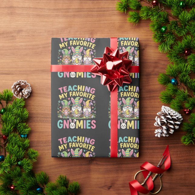 Söt Gnome-Lärar Design Undervisning  Presentpapper (Julgåva)