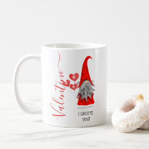Söt GNOMEar dig på Alla hjärtans dag Kaffemugg