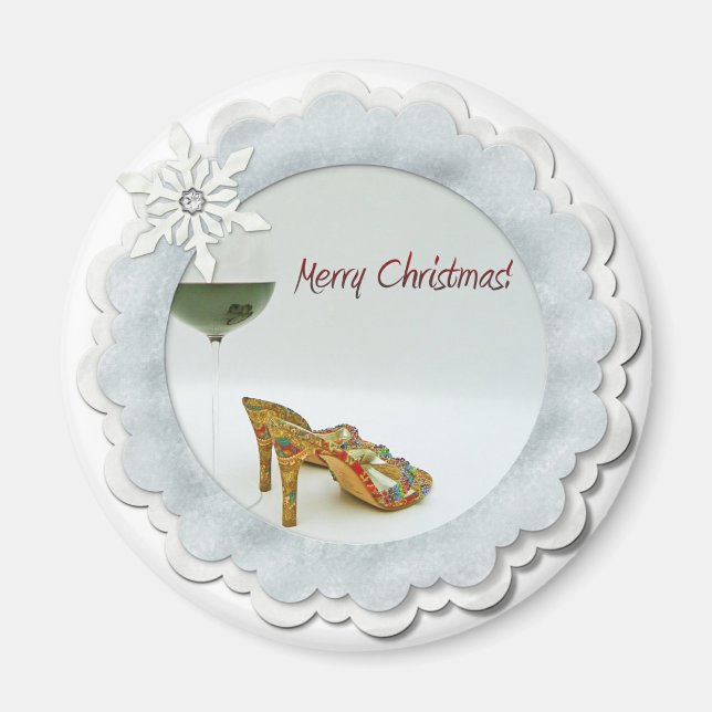 Söt God Jul Magnet! Magnet (Framsidan)